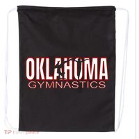 Oklahoma Gymnastics Competition Gymnast Drawstring Bag thumb 0