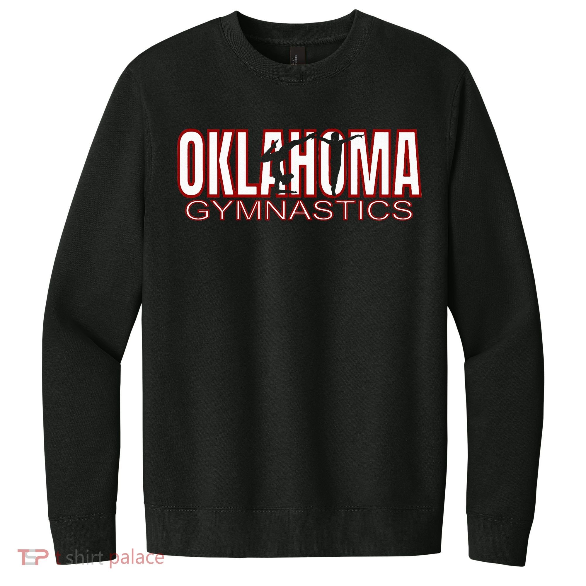 Oklahoma Gymnastics Competition Gymnast V.I.T. Fleece Crew Sweatshirt
