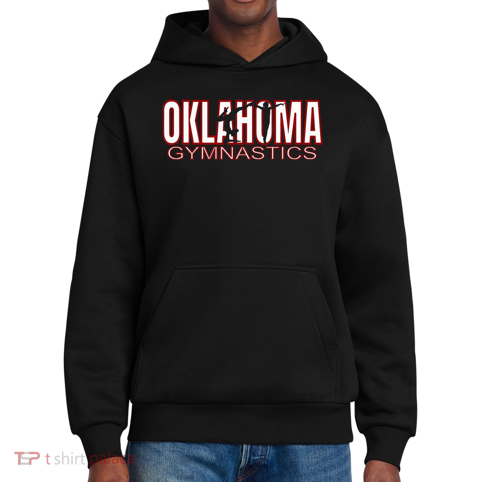 Oklahoma Gymnastics Competition Gymnast District V.I.T. Heavyweight Hoodie