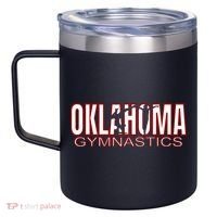 Oklahoma Gymnastics Competition Gymnast 12oz Stainless Steel Coffee Mug thumb 2