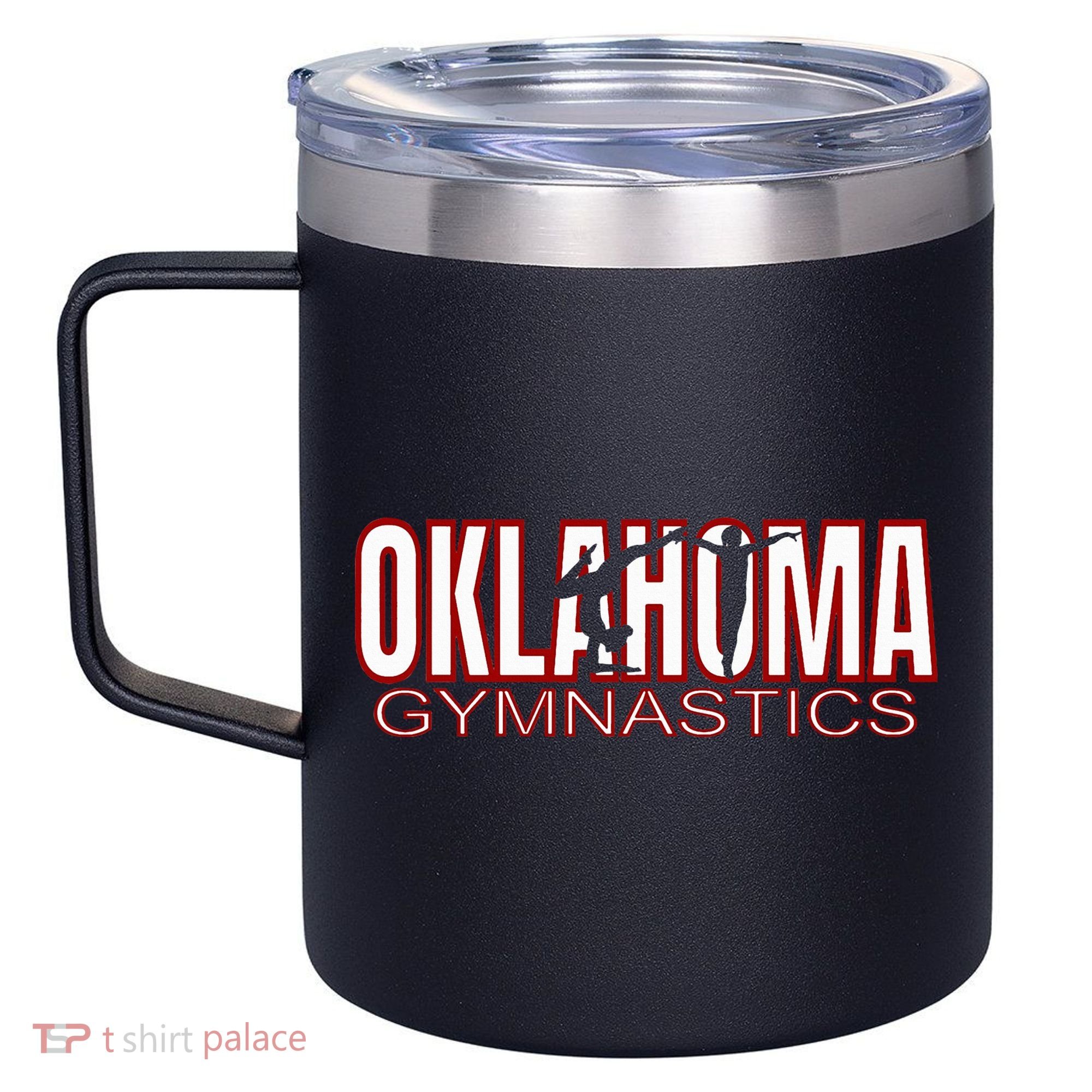 Oklahoma Gymnastics Competition Gymnast 12oz Stainless Steel Coffee Mug