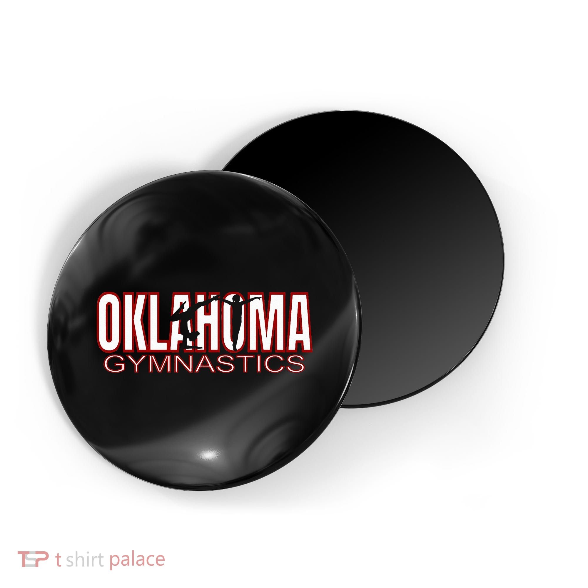 Oklahoma Gymnastics Competition Gymnast Magnet