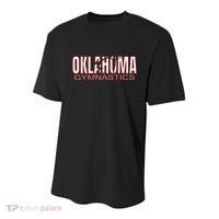 Oklahoma Gymnastics Competition Gymnast Youth Performance Sprint T-Shirt thumb 0