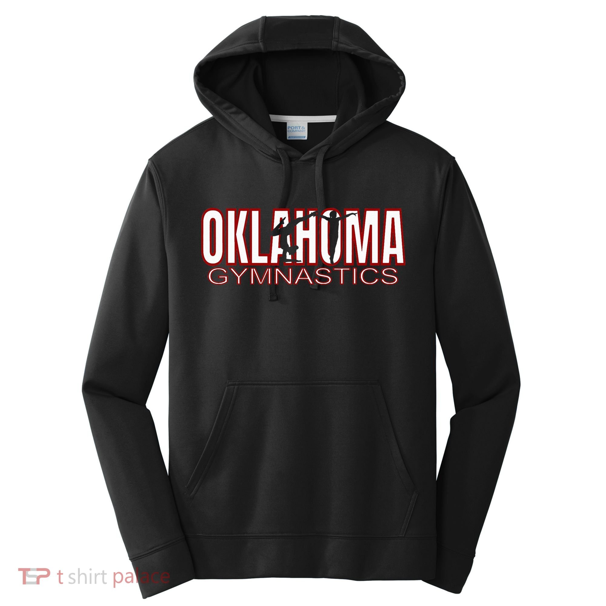 Oklahoma Gymnastics Competition Gymnast Performance Fleece Hoodie