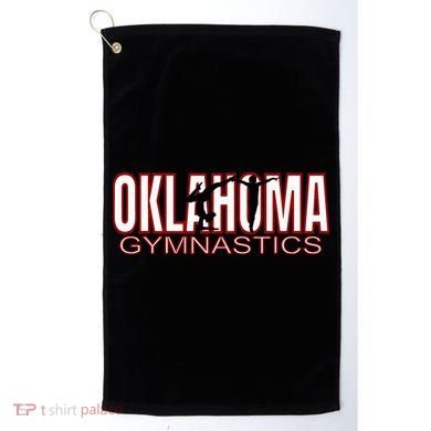 Oklahoma Gymnastics Competition Gymnast Golf Towel