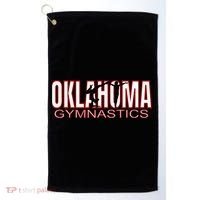 Oklahoma Gymnastics Competition Gymnast Golf Towel thumb 0