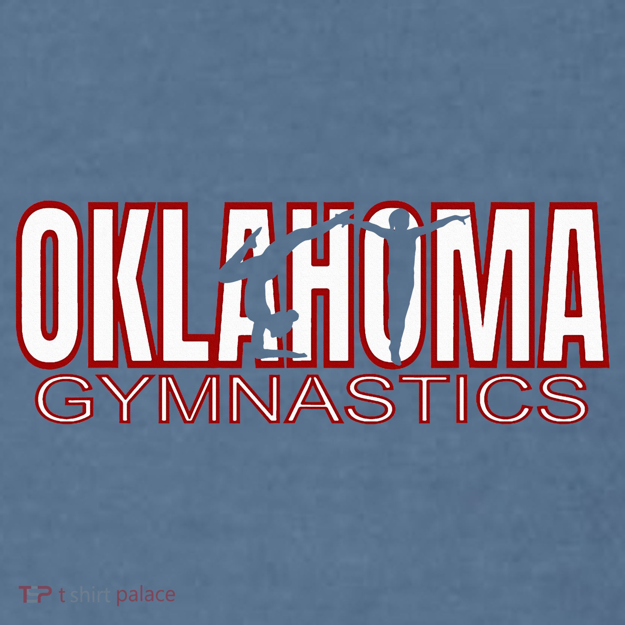 Oklahoma Gymnastics Competition Gymnast Comfort Colors Garment-Dyed Hooded Sweatshirt