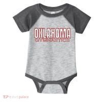Oklahoma Gymnastics Competition Gymnast Infant Baby Jersey Bodysuit thumb 0