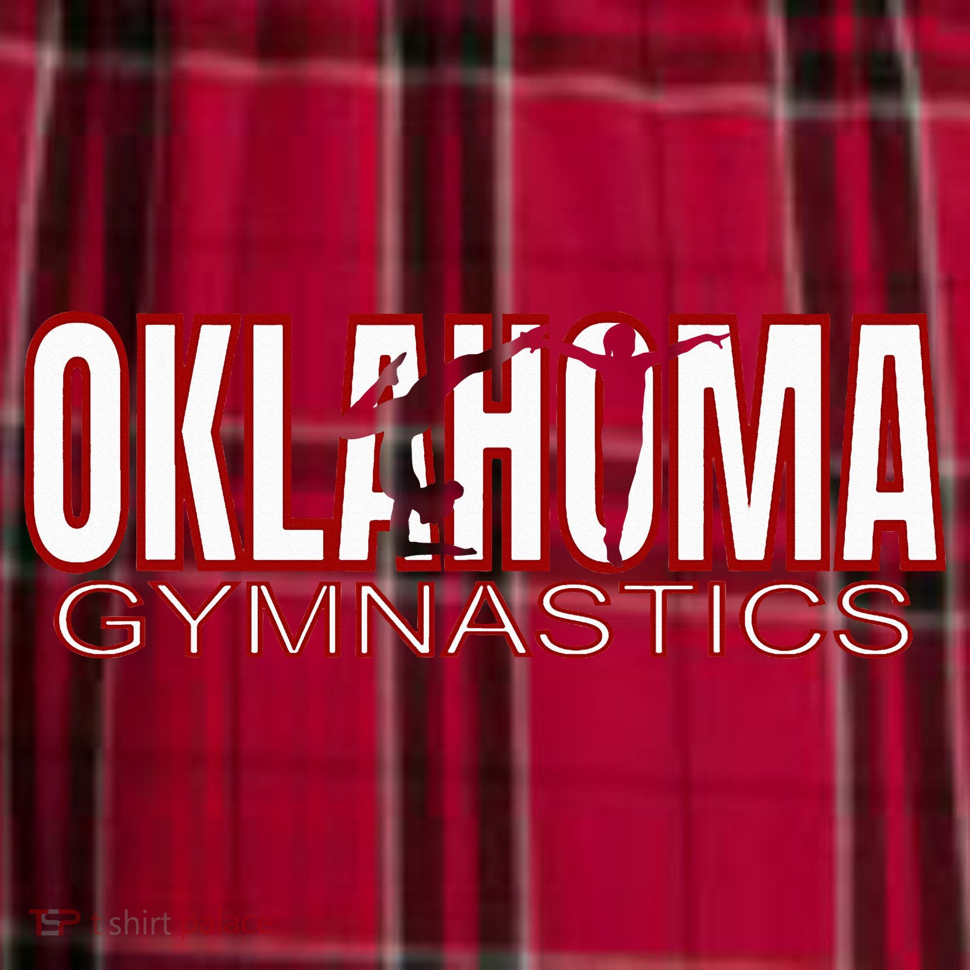 Oklahoma Gymnastics Competition Gymnast Women's Flannel Plaid Pajama Pants