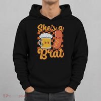 Oktoberfest German Drinking SheS A Brat Couple Matching Hoodie thumb 0