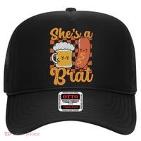 Oktoberfest German Drinking SheS A Brat Couple Matching Hat thumb 0