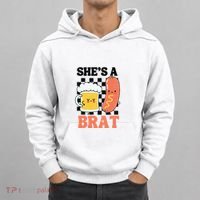 Oktoberfest German Drinking SheS A Brat Couple Matching Hoodie thumb 0