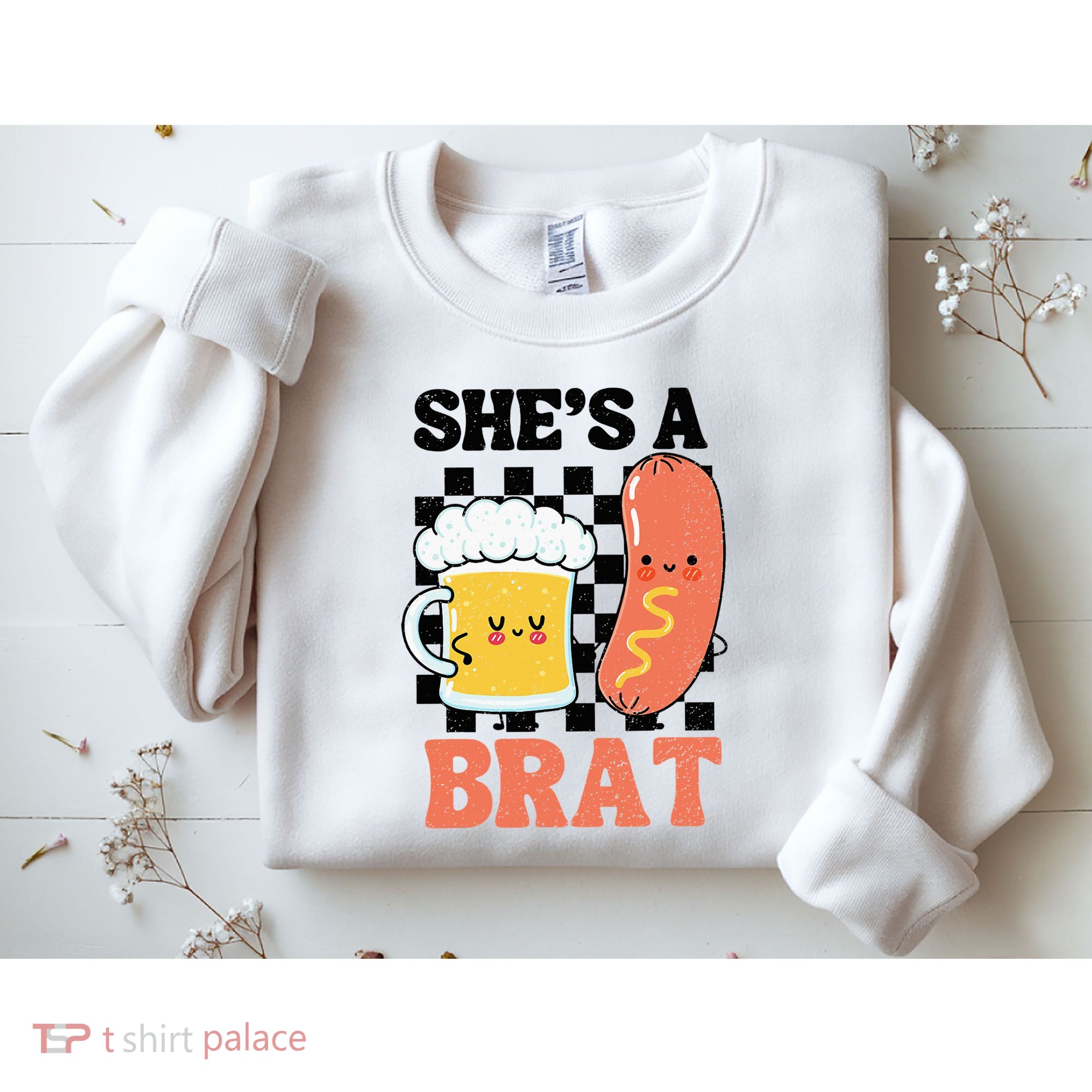 Oktoberfest German Drinking SheS A Brat Couple Matching Sweatshirt