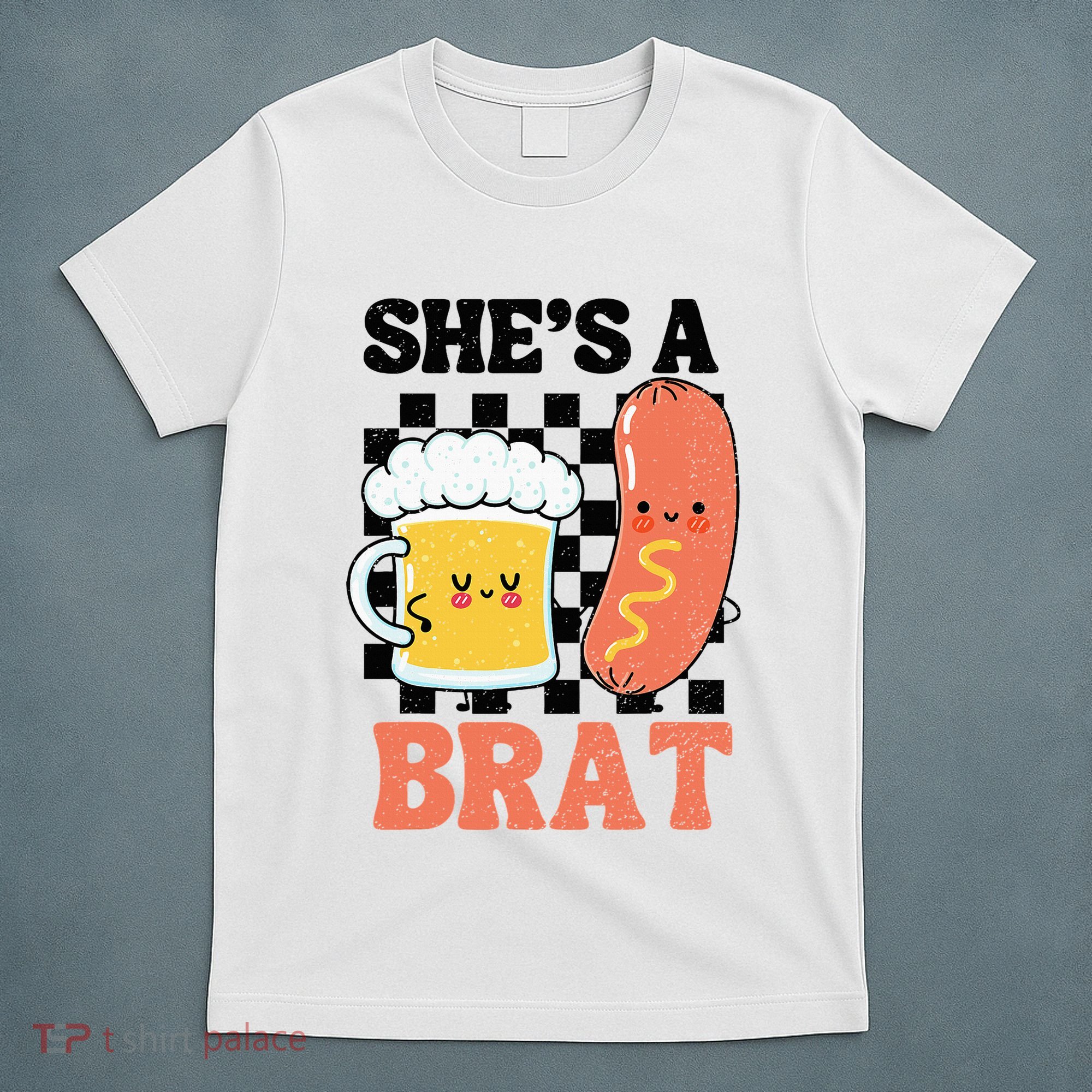 Oktoberfest German Drinking SheS A Brat Couple Matching T-Shirt