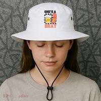 Oktoberfest German Drinking SheS A Brat Couple Matching Bucket Hat thumb 3