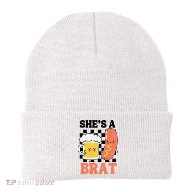 Oktoberfest German Drinking SheS A Brat Couple Matching Beanie