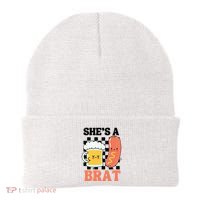 Oktoberfest German Drinking SheS A Brat Couple Matching Beanie thumb 0