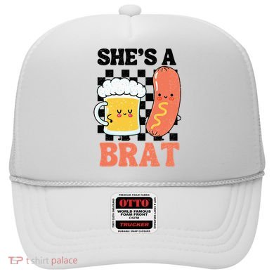 Oktoberfest German Drinking SheS A Brat Couple Matching Hat
