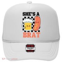 Oktoberfest German Drinking SheS A Brat Couple Matching Hat thumb 0