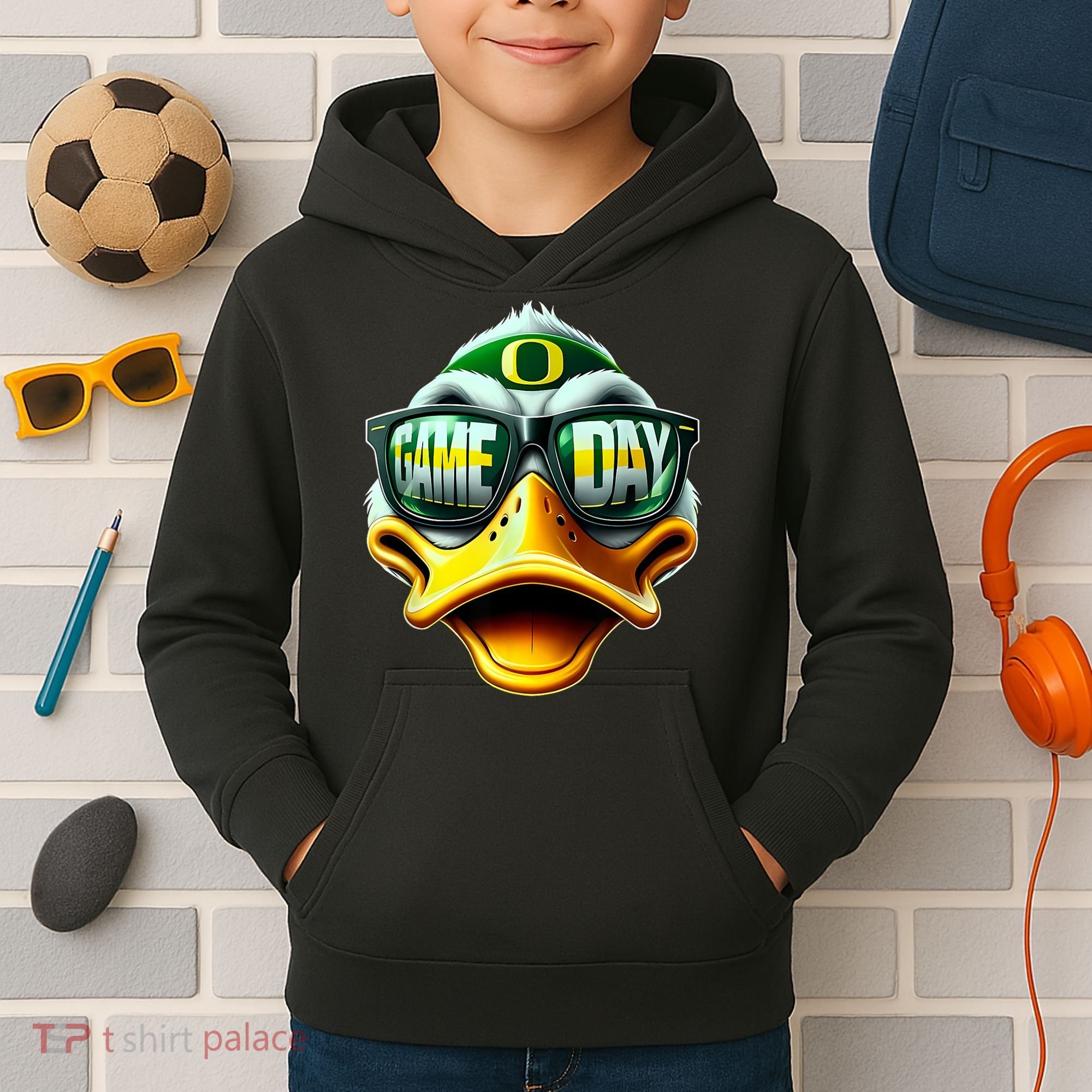 Oregon Game Day Kids Hoodie
