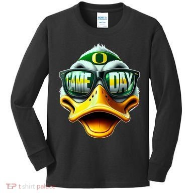 Oregon Game Day Kids Long Sleeve Shirt