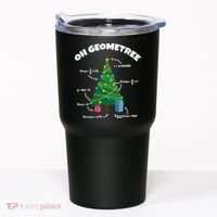Oh Geometree Funny Christmas Tree Math Teacher Tumbler thumb 0