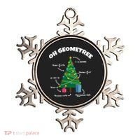 Oh Geometree Funny Christmas Tree Math Teacher Ornament thumb 0