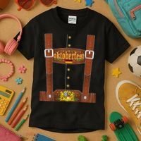 Oktoberfest German Festival Costume Kids T-Shirt thumb 3
