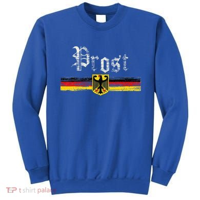 Oktoberfest German Flag Prost Vintage Sweatshirt