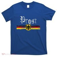 Oktoberfest German Flag Prost Vintage T-Shirt thumb 0