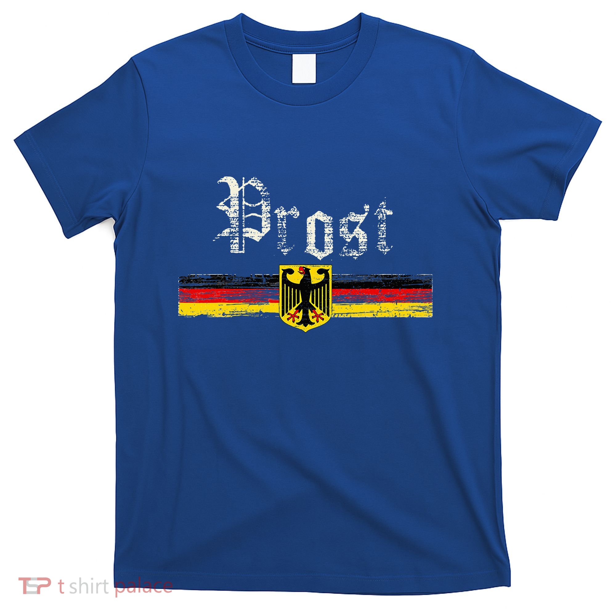 Oktoberfest German Flag Prost Vintage T-Shirt