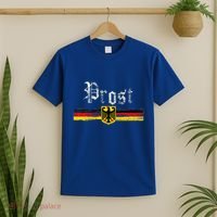 Oktoberfest German Flag Prost Vintage T-Shirt thumb 2