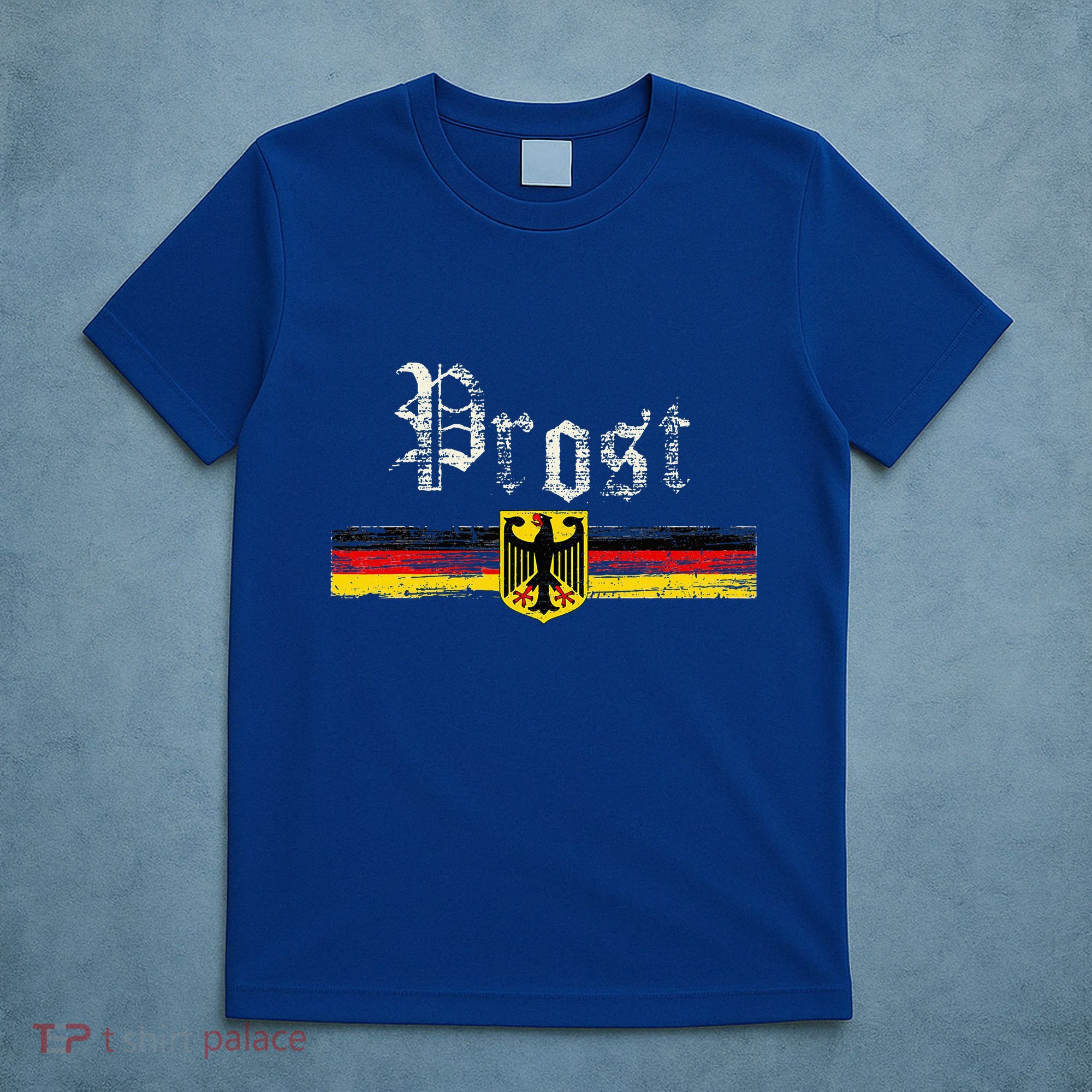 Oktoberfest German Flag Prost Vintage T-Shirt