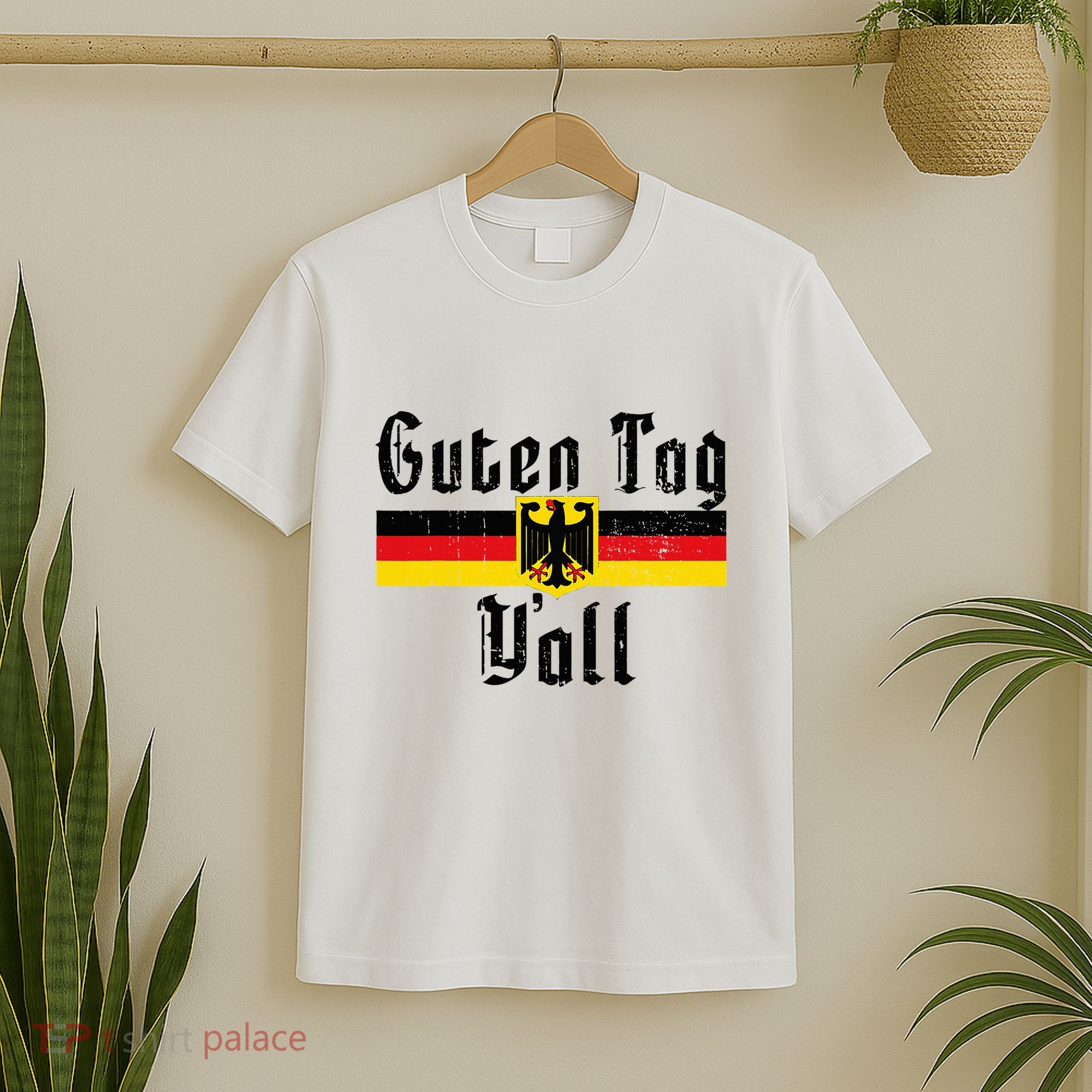 Oktoberfest German Flag Eagle Prost Guten Tag YAll T-Shirt
