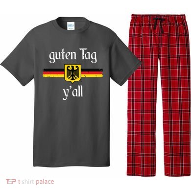 Oktoberfest German Flag Eagle Prost Guten Tag Yall Pajama Set
