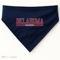 Oklahoma Grandpa Funny USA-Made Doggie Bandana thumb 0