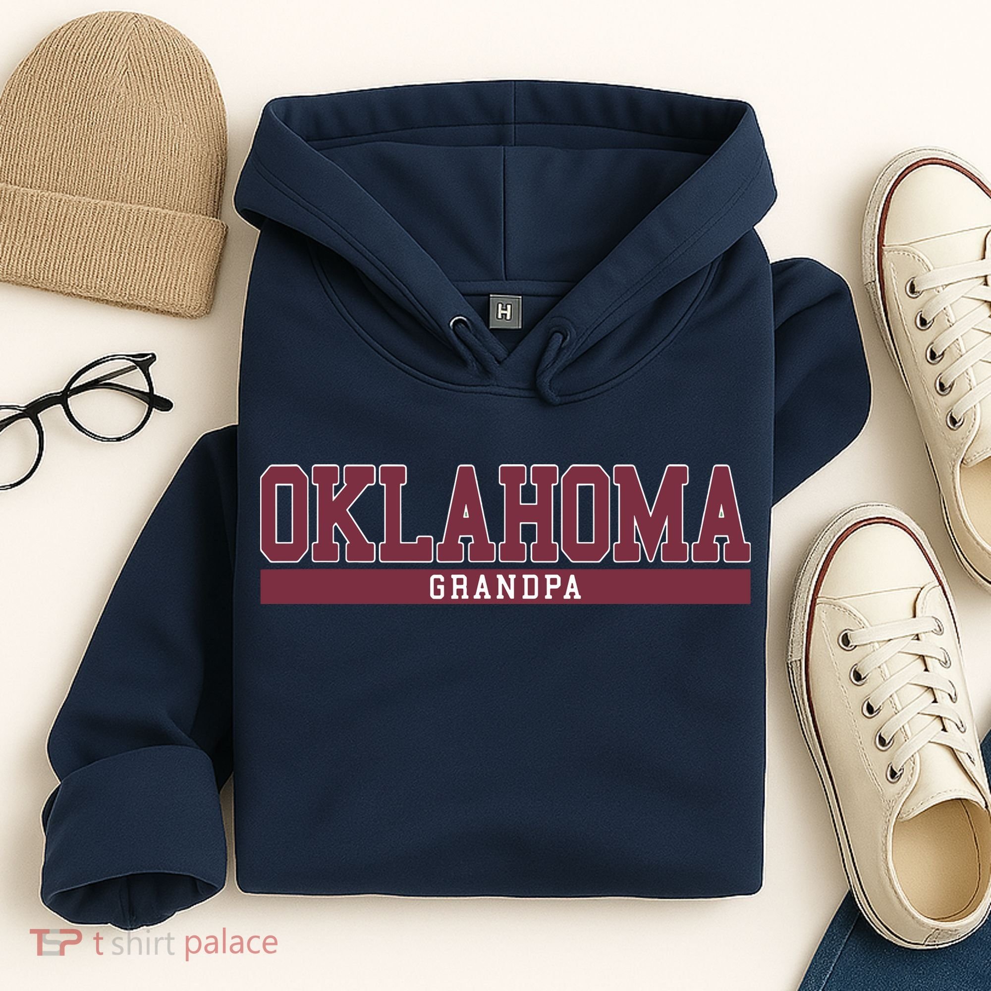 Oklahoma Grandpa Funny Hoodie