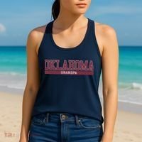 Oklahoma Grandpa Funny Women's Tank Top thumb 2