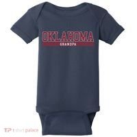 Oklahoma Grandpa Funny Baby Bodysuit thumb 0