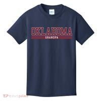 Oklahoma Grandpa Funny Kids T-Shirt thumb 0