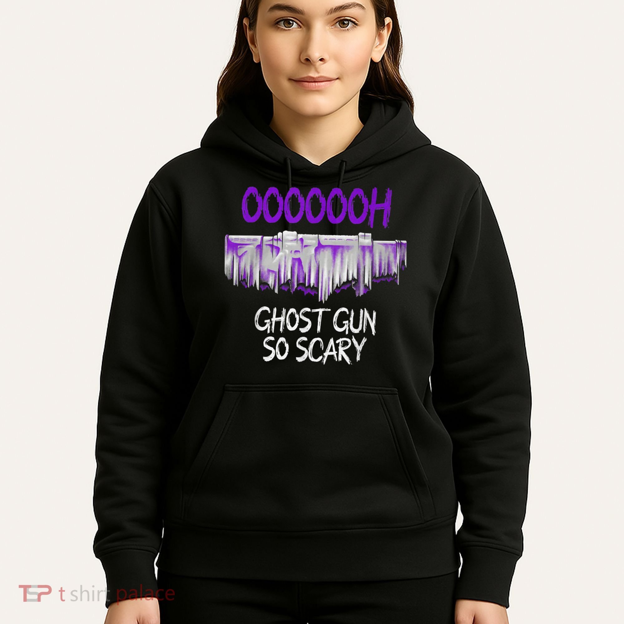 Oh Ghost Gun So Scary Hoodie
