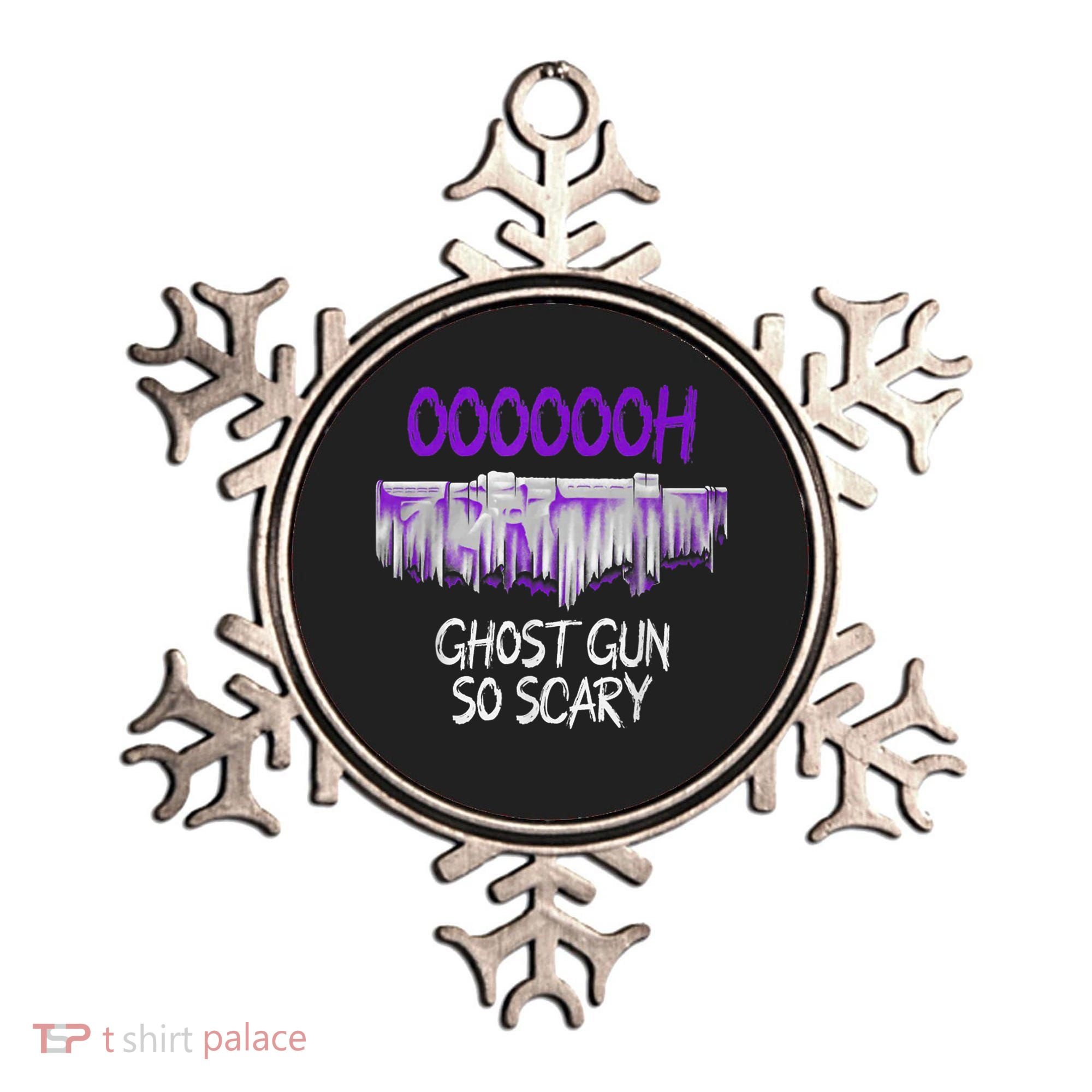 Oh Ghost Gun So Scary Ornament