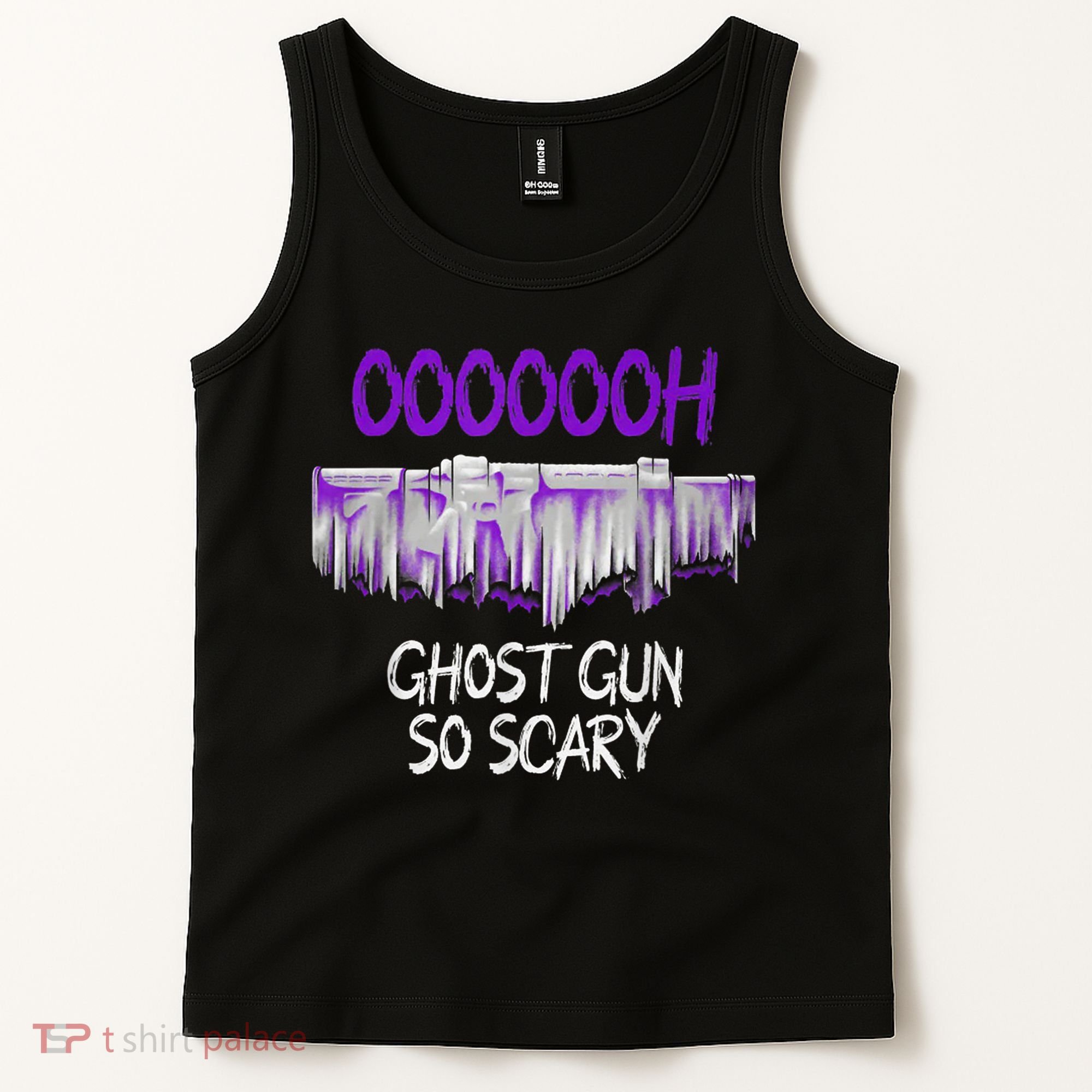 Oh Ghost Gun So Scary Tank Top