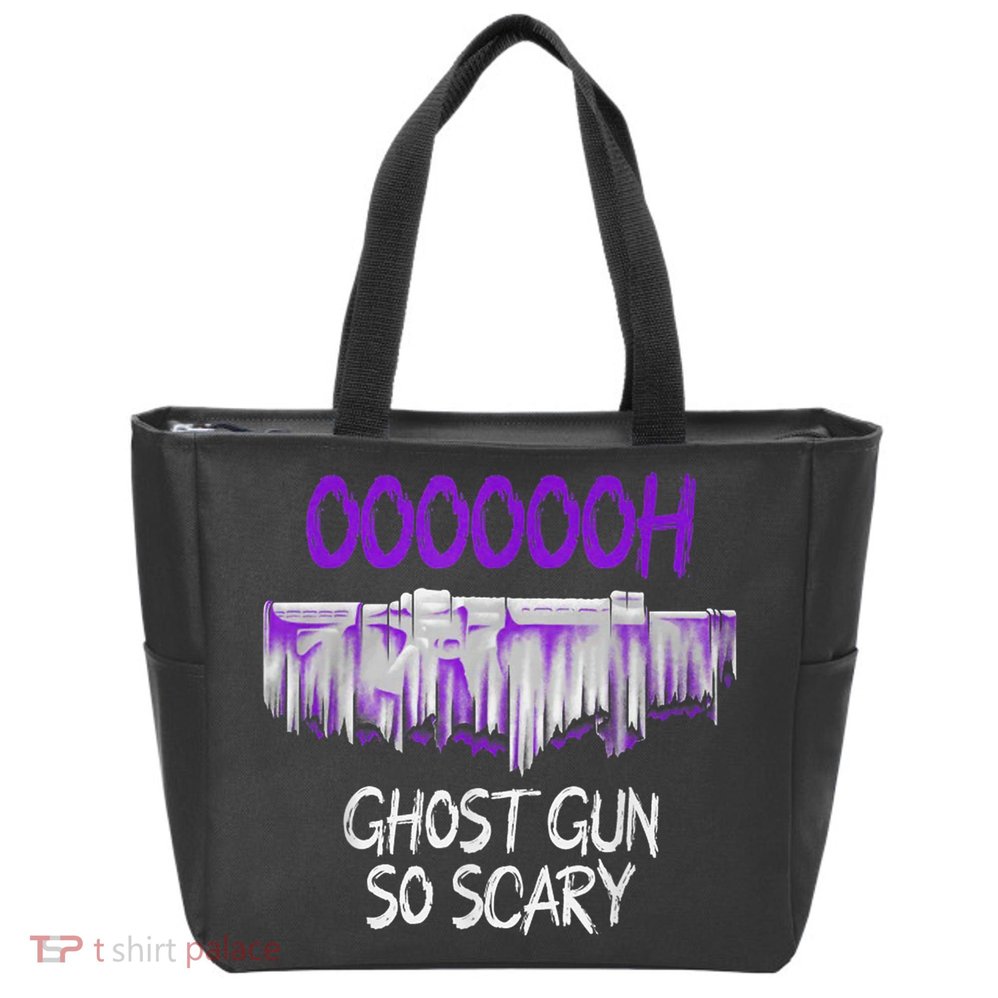 Oh Ghost Gun So Scary Tote Bag
