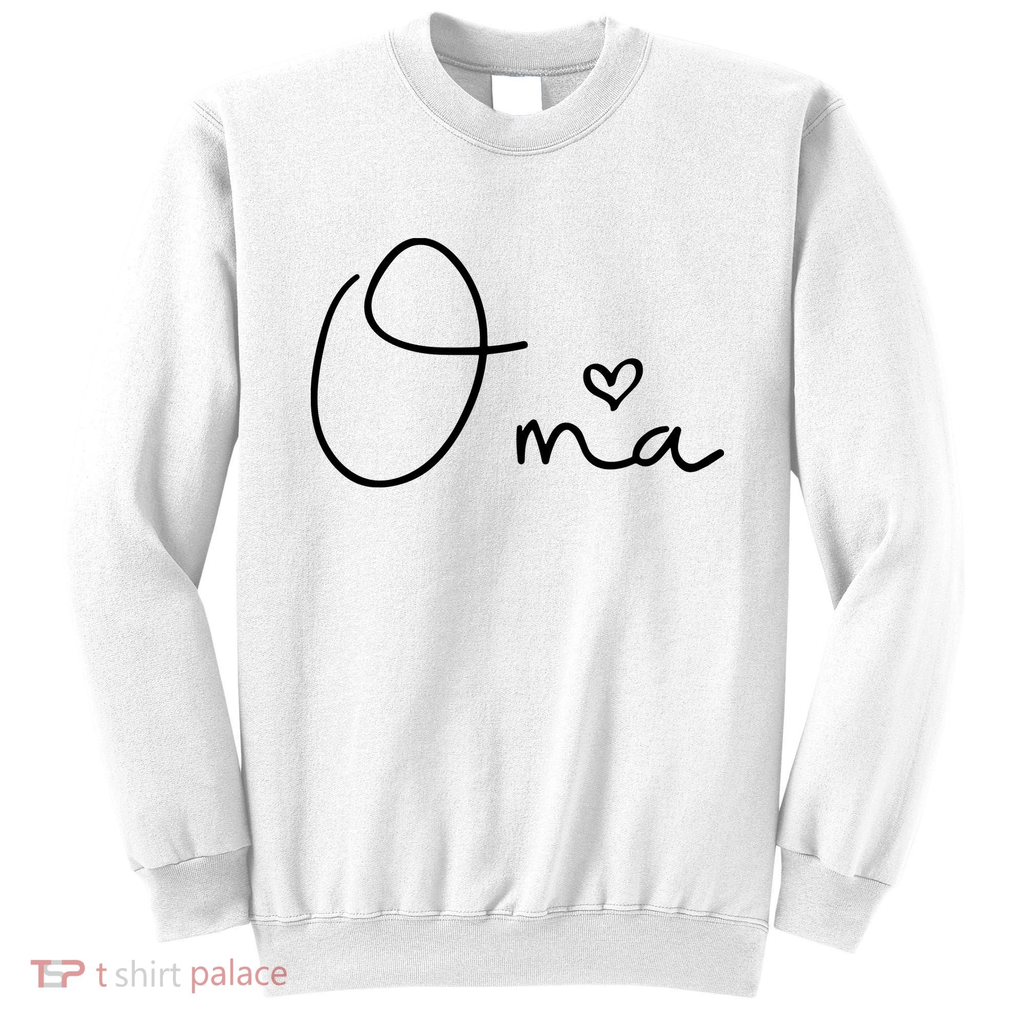 Oma German Grandma Mothers Day Christmas Birthday Sweatshirt