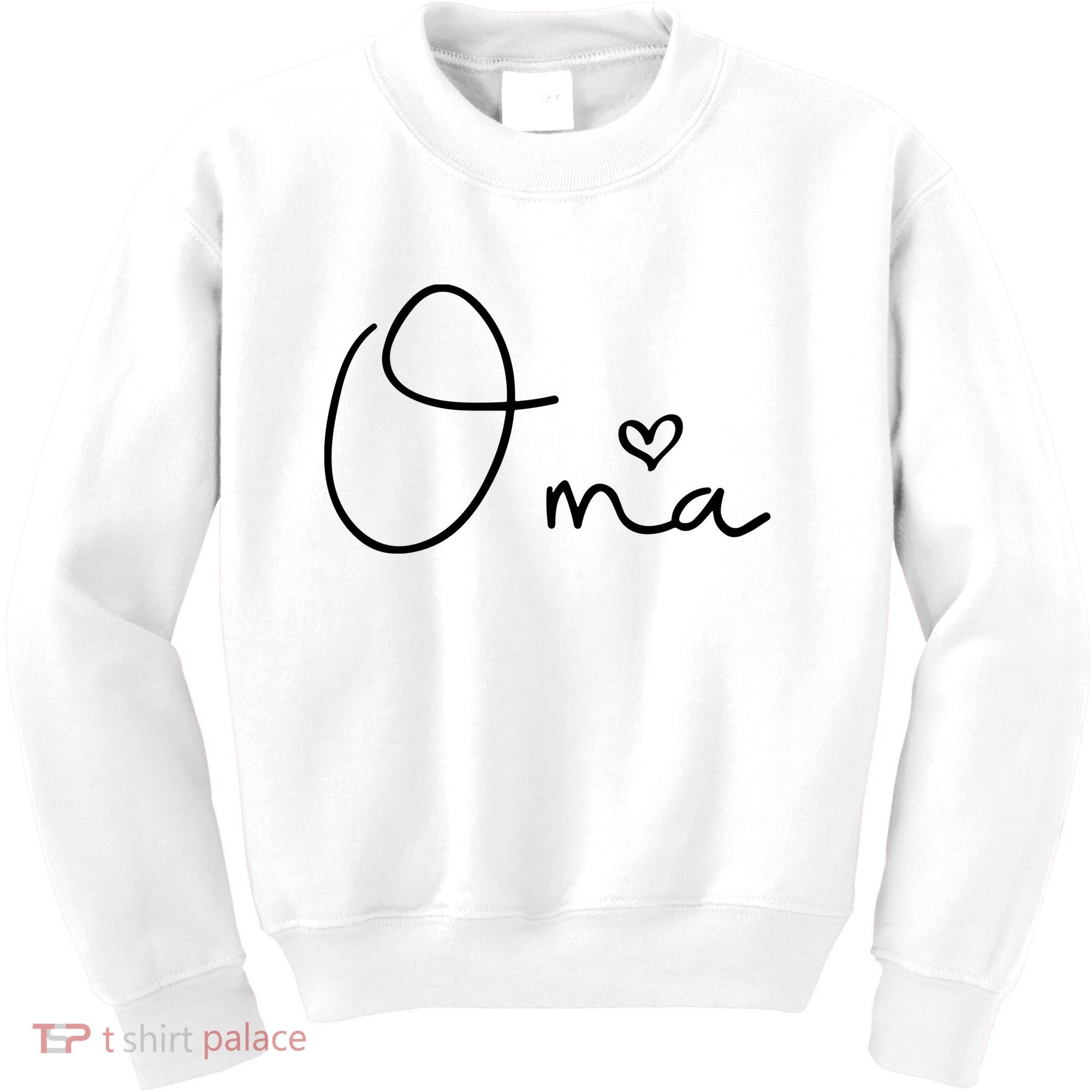 Oma German Grandma Mothers Day Christmas Birthday Kids Sweatshirt