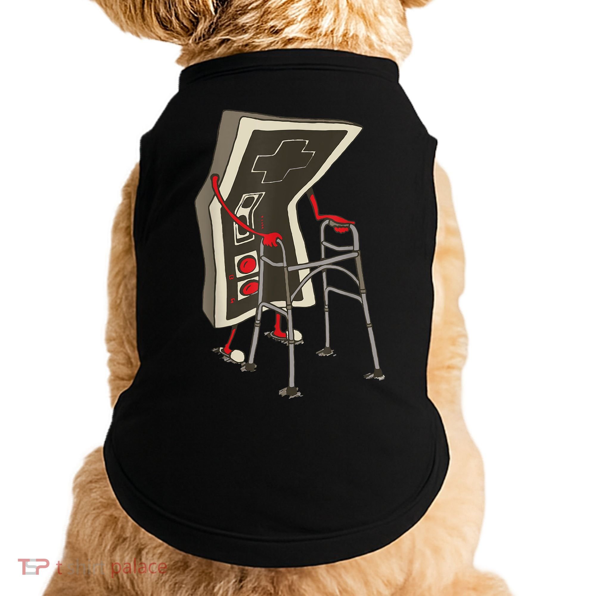 Old Gamer Gift Retro Video Game Old Gamer Gift Doggie Tank