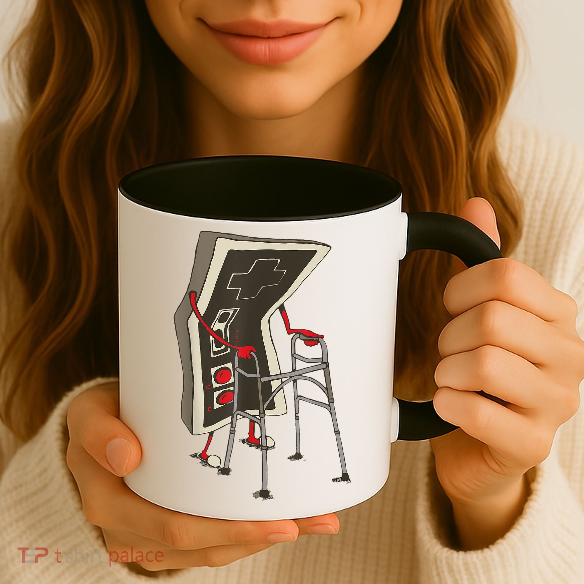 Old Gamer Gift Retro Video Game Old Gamer Gift Coffee Mug