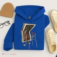 Old Gamer Gift Retro Video Game Old Gamer Gift Hoodie thumb 4