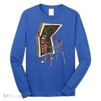 Old Gamer Gift Retro Video Game Old Gamer Gift Long Sleeve Shirt thumb 0